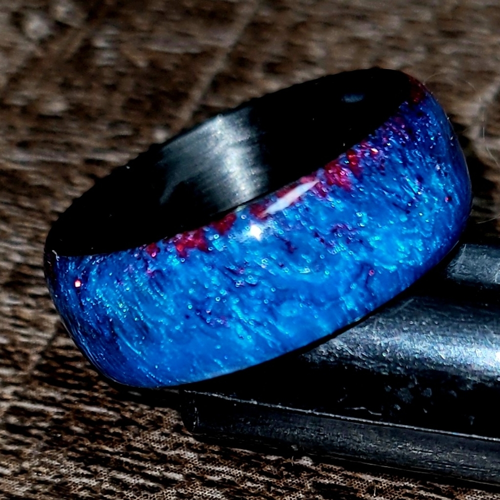 Custom Made Epoxy Ring - image 3